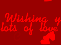 Christmas ecard- Wishing You Lots Of Love