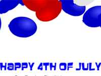 Fourth Of July Ecard- Happy 4th Of July