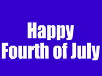 Fourth Of July Ecard- Happy Fourth Of July