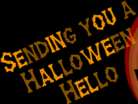 Halloween ecard- Sending You Halloween Hello
