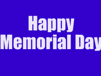 Memorial Day ecard- Happy Memorial Day