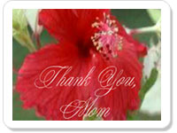 Mothers Day ecard- Thank You, Mom