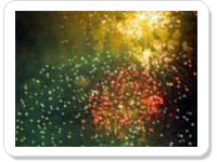 New Year ecard- New Year Fireworks