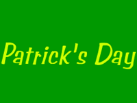 Saint Patricks Day ecard- Lucky Patricks Day