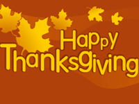 Thanksgiving ecard- Happy Thanksgiving