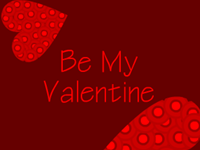 Valentines Day ecard- Be My Valentine